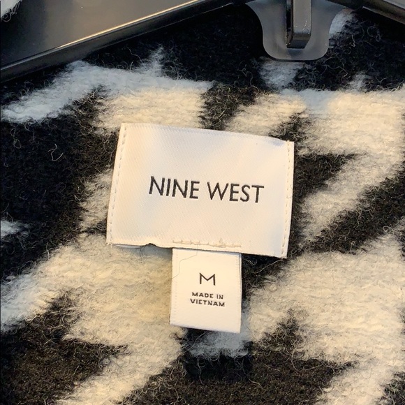 Nine West houndstooth coat - Picture 3 of 8